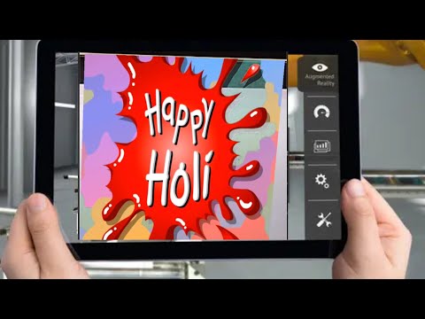 Augmentation Reality Holi
